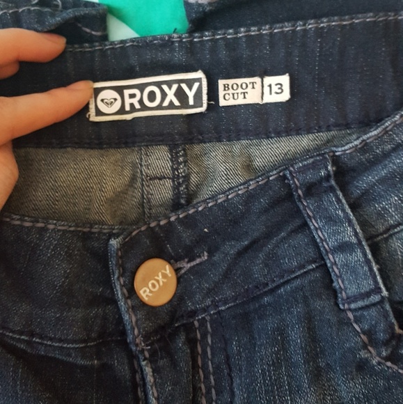 ROXY ⭐ BOOT CUT JEANS ⭐ SIZE 13 JR or 10/12 WOMEN' - Picture 7 of 7